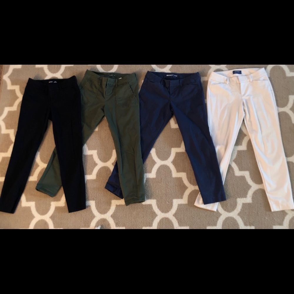 Lot of Four Old Navy Pixie Pants